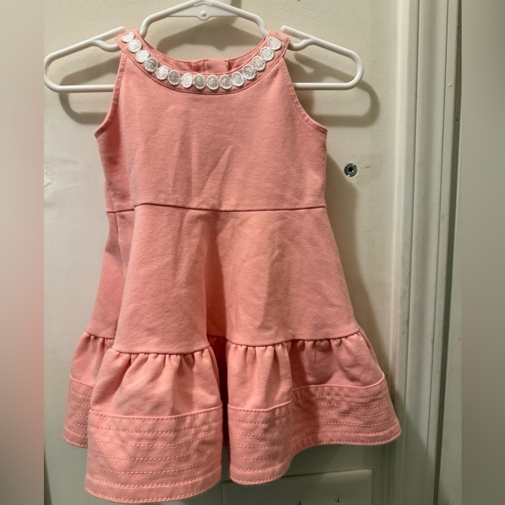 New Janie and Jack Oval Trim Ponte Dress